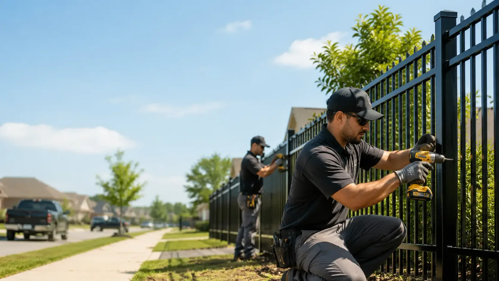 Metal Fence Installation in Farmington, WV